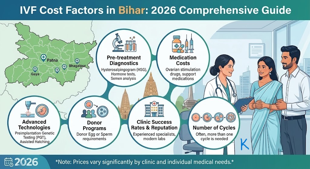 IVF Cost in Bihar: What Really Affects the Price